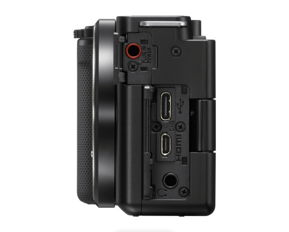 Sony ZV-E10 Mirrorless Camera with 16-50mm f/3.5-5.6 II Lens (Black)