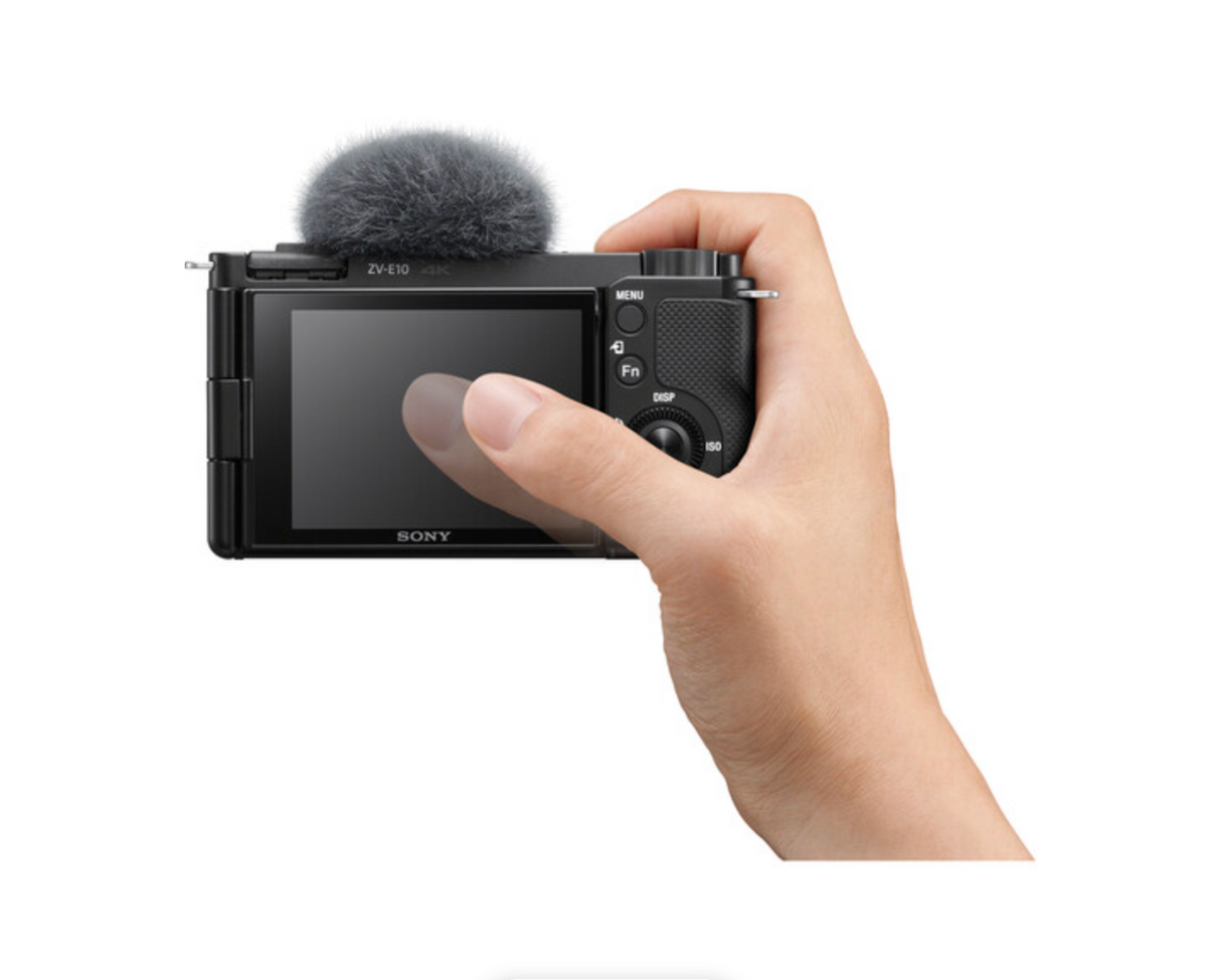 Sony ZV-E10 Mirrorless Camera with 16-50mm f/3.5-5.6 II Lens (Black)