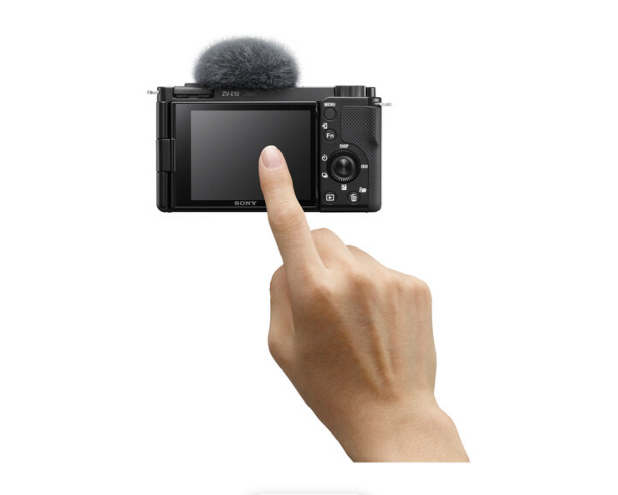 Sony ZV-E10 Mirrorless Camera with 16-50mm f/3.5-5.6 II Lens (Black)