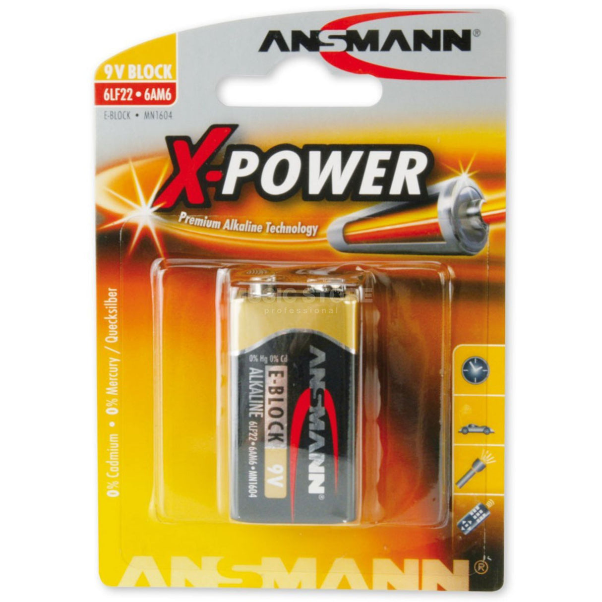 ANSMANN 9V Battery - Nelson Photo & Video