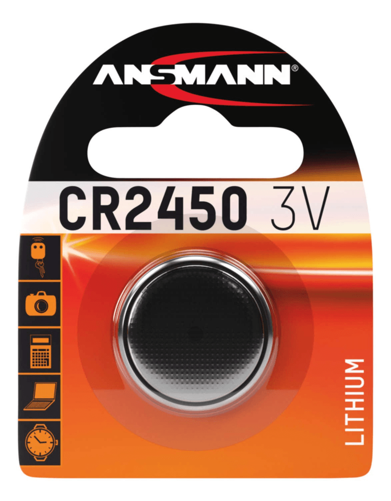 Shop ANSMANN CR2450 - CR2450 by ANSMANN at Nelson Photo & Video