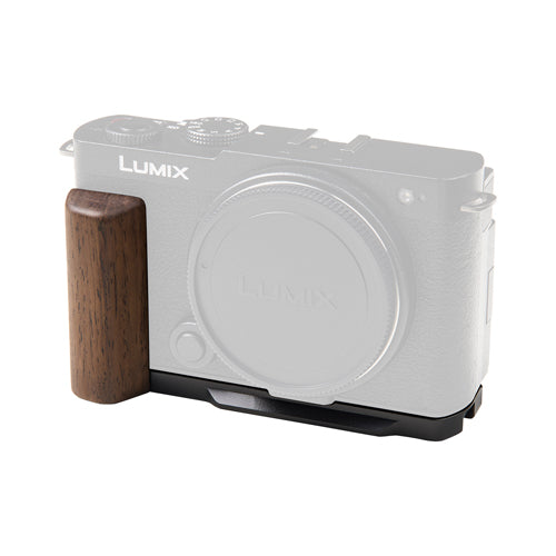 SmallRig L-Shaped Mount Plate with Wooden Handle for Panasonic S9