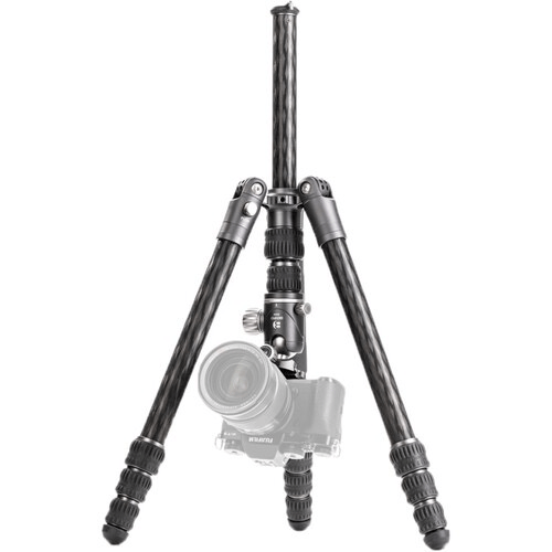 Shop Benro Bat Carbon Fiber Two Series Travel Tripod/ Monopod with VX25 Ballhead, 4 Leg Sections, Twist Leg Locks, Padded Carrying Case by Benro at Nelson Photo & Video