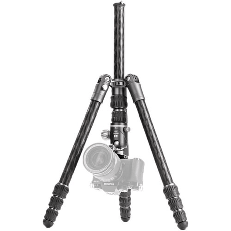 Shop Benro Bat Carbon Fiber Two Series Travel Tripod/ Monopod with VX25 Ballhead, 4 Leg Sections, Twist Leg Locks, Padded Carrying Case by Benro at Nelson Photo & Video