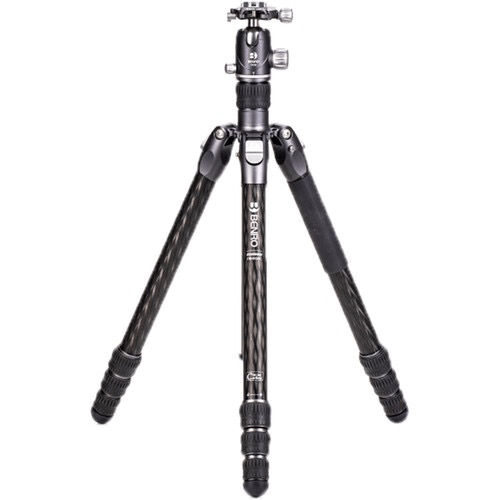 Shop Benro Rhino Carbon Fiber Three Series Tripod/ Monopod with VX30 Ballhead, 4 Leg Sections, Twist Leg Locks, Padded Carrying Case by Benro at Nelson Photo & Video
