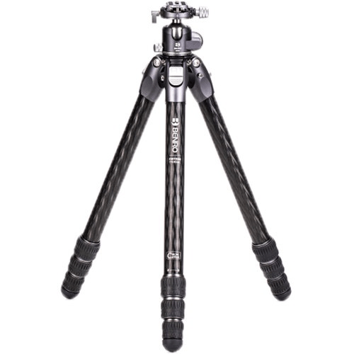 Shop Benro Tortoise Columnless Carbon Fiber Three Series Tripod with GX35 Ballhead, 4 Leg Sections, Twist Leg Locks, Padded Carrying Case (TTOR34CGX35) by Benro at Nelson Photo & Video