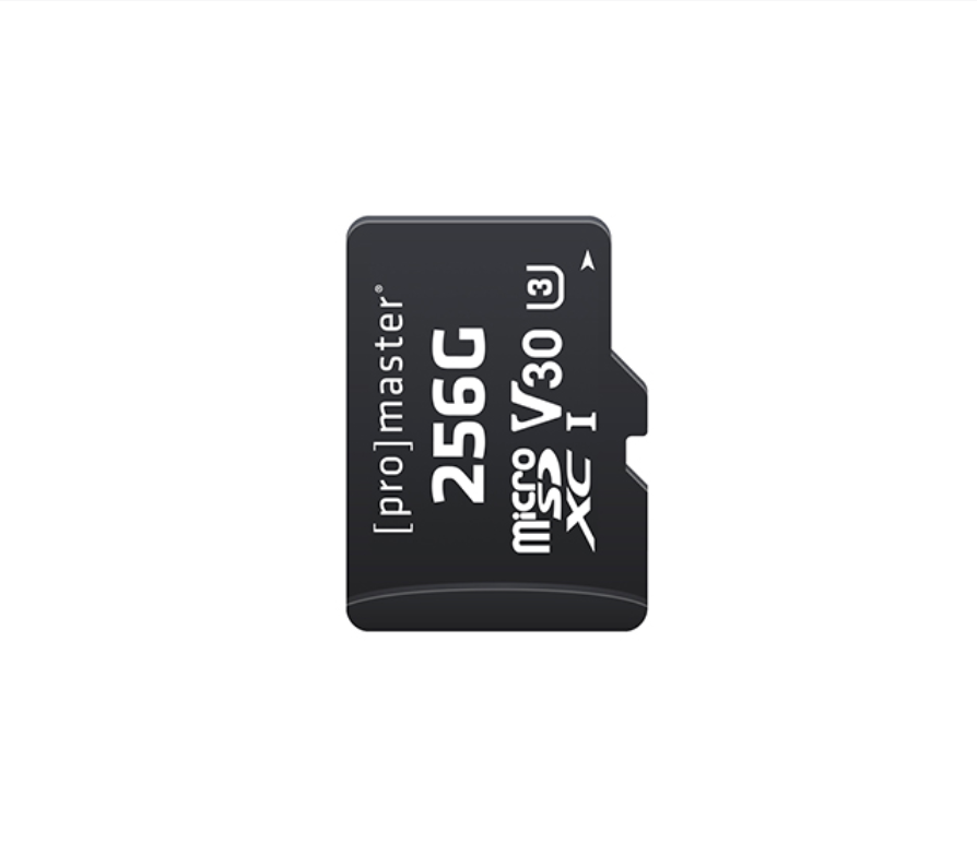 Promaster Micro SDXC 256GB Advanced UHS-I V30 Memory Card