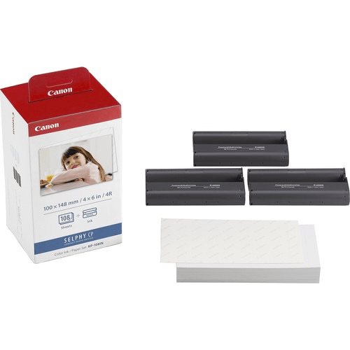 Shop Canon KP-108IN Color Ink And Paper Set by Canon at Nelson Photo & Video