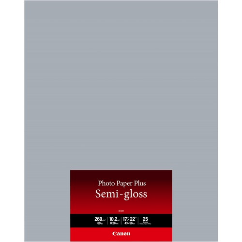 Shop Canon SG-201 Photo Paper Plus Semi-Gloss (17 x 22", 25 Sheets) by Canon at Nelson Photo & Video