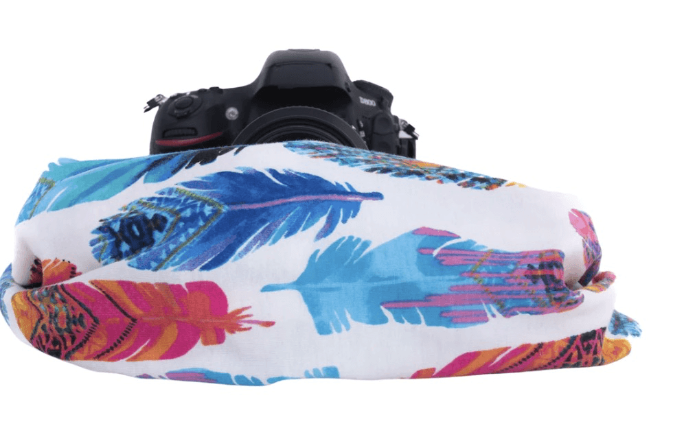 Capturing Couture Pocket Scarf Strap: Hope Feathers - Nelson Photo & Video