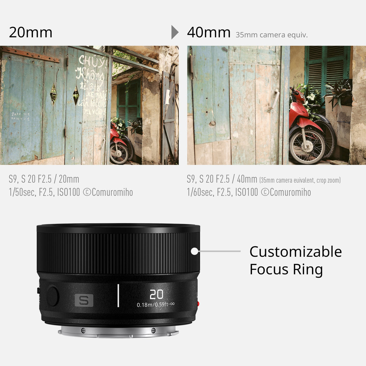 Panasonic LUMIX S series 20mm F2.5 Lens