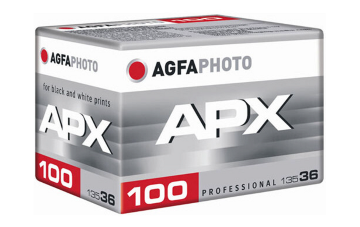AgfaPhoto Agfapan APX 100 Black and White Negative Film (35mm Roll Film, 36 Exposures)