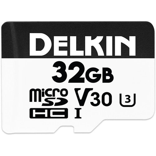 Delkin Devices 32GB Advantage MicroSDHC UHS-I V30 660x U3