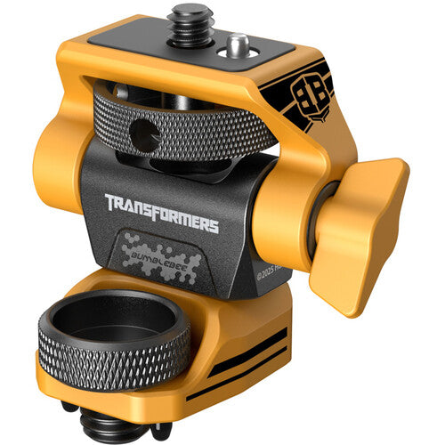 SmallRig Adjustable Monitor Mount with ARRI Anti-Twist 3/8"-16 Screw (Bumblebee Edition)