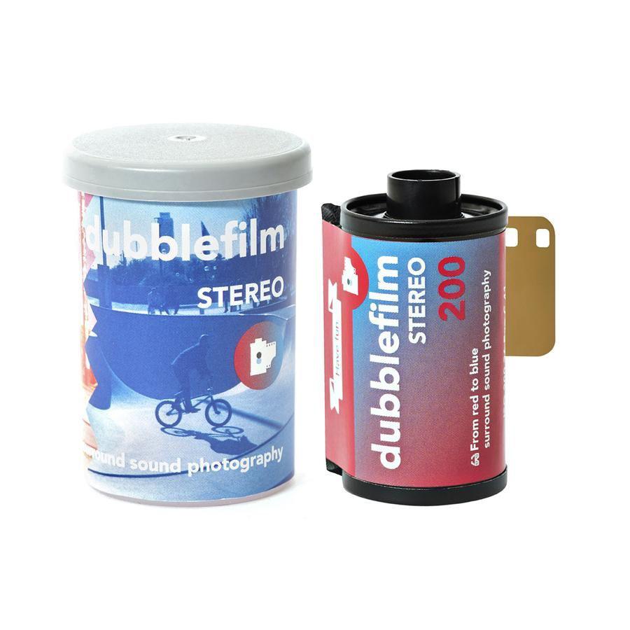 Shop Dubblefilm Stereo 200 Film, 35mm, 36 Exp by Dubblefilm at Nelson Photo & Video
