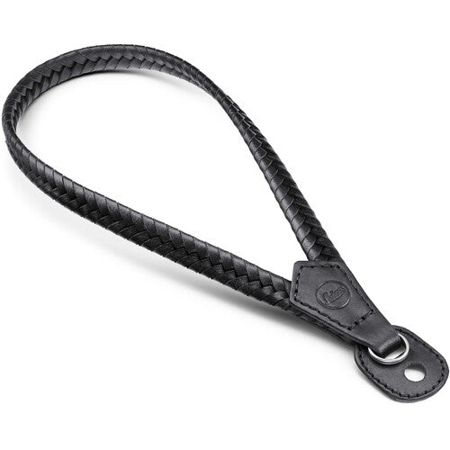 Leica Wrist Strap (Leather, Braided, Black)