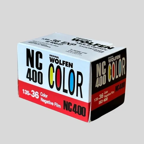 Orwo Original Wolfen NC400 Color Negative Film - 35mm Roll Film, 36 Exposures