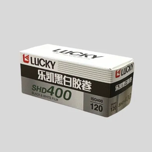Lucky Luckypan SHD 400 Black & White Negative Film - 120 Roll Film