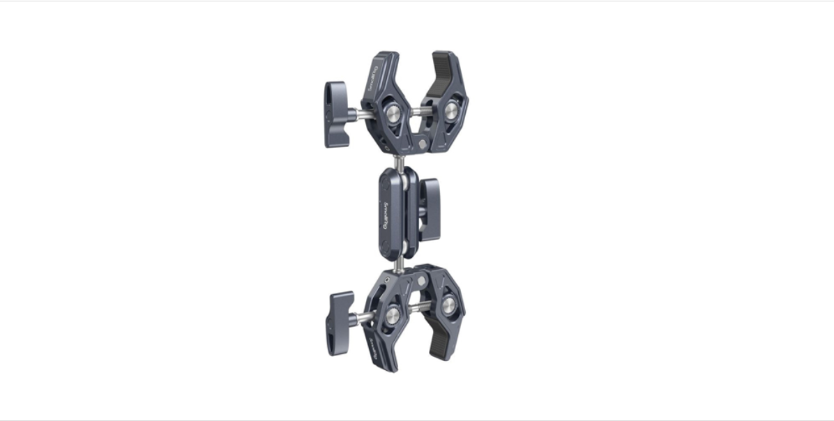 SmallRig Super Clamp with Double Crab-Shaped Clamps