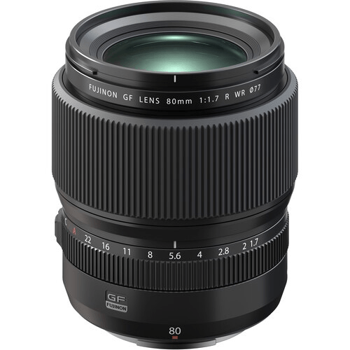Shop FUJIFILM FUJINON GF 80mm F1.7 R WR GFX Lens by Fujifilm at Nelson Photo & Video