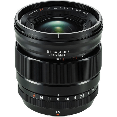 Shop Fujifilm Fujinon XF 16mm f/1.4 R WR Lens by Fujifilm at Nelson Photo & Video