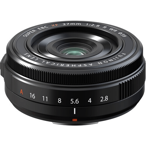 Shop Fujifilm FUJINON XF 27mm F2.8 R WR Lens by Fujifilm at Nelson Photo & Video