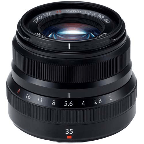 Shop Fujifilm Fujinon XF 35mm f/2 R WR Lens (Black) by Fujifilm at Nelson Photo & Video