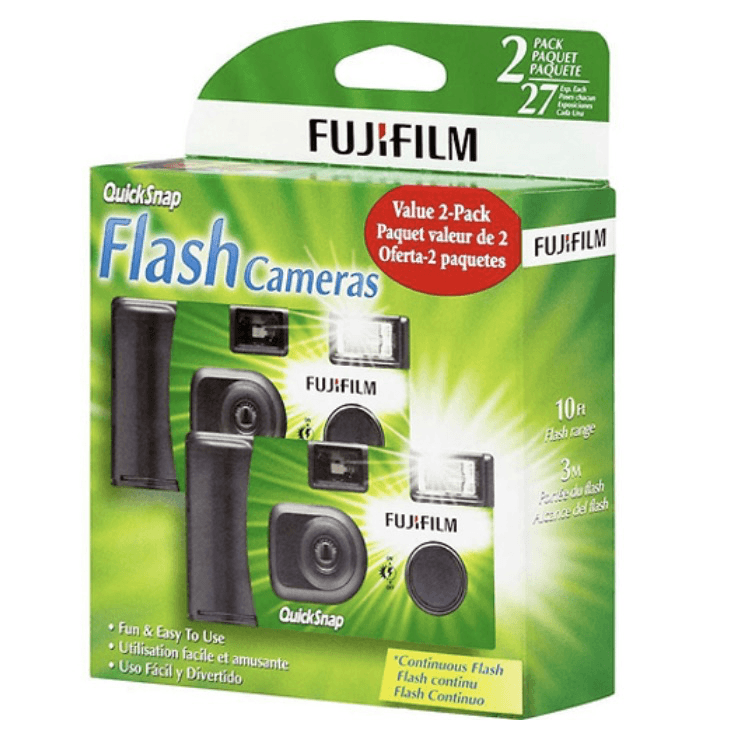 Fujifilm Quicksnap Flash 400 2 Pack - Nelson Photo & Video