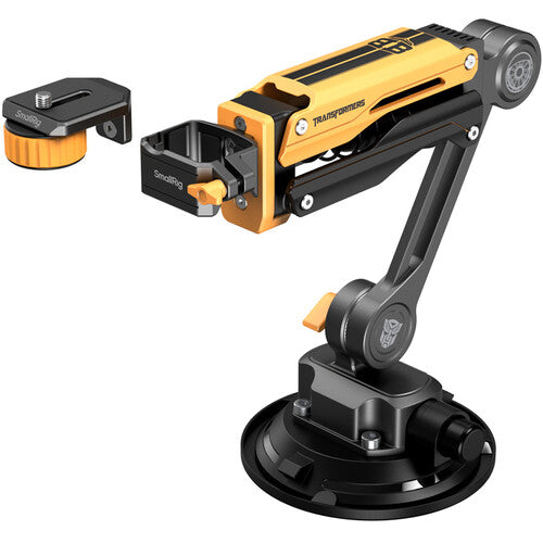 SmallRig mini Shock Absorber Arm for DJI Osmo Pocket 3 / GoPro HERO13 / Insta360 X4 (BumbleBee Edition)