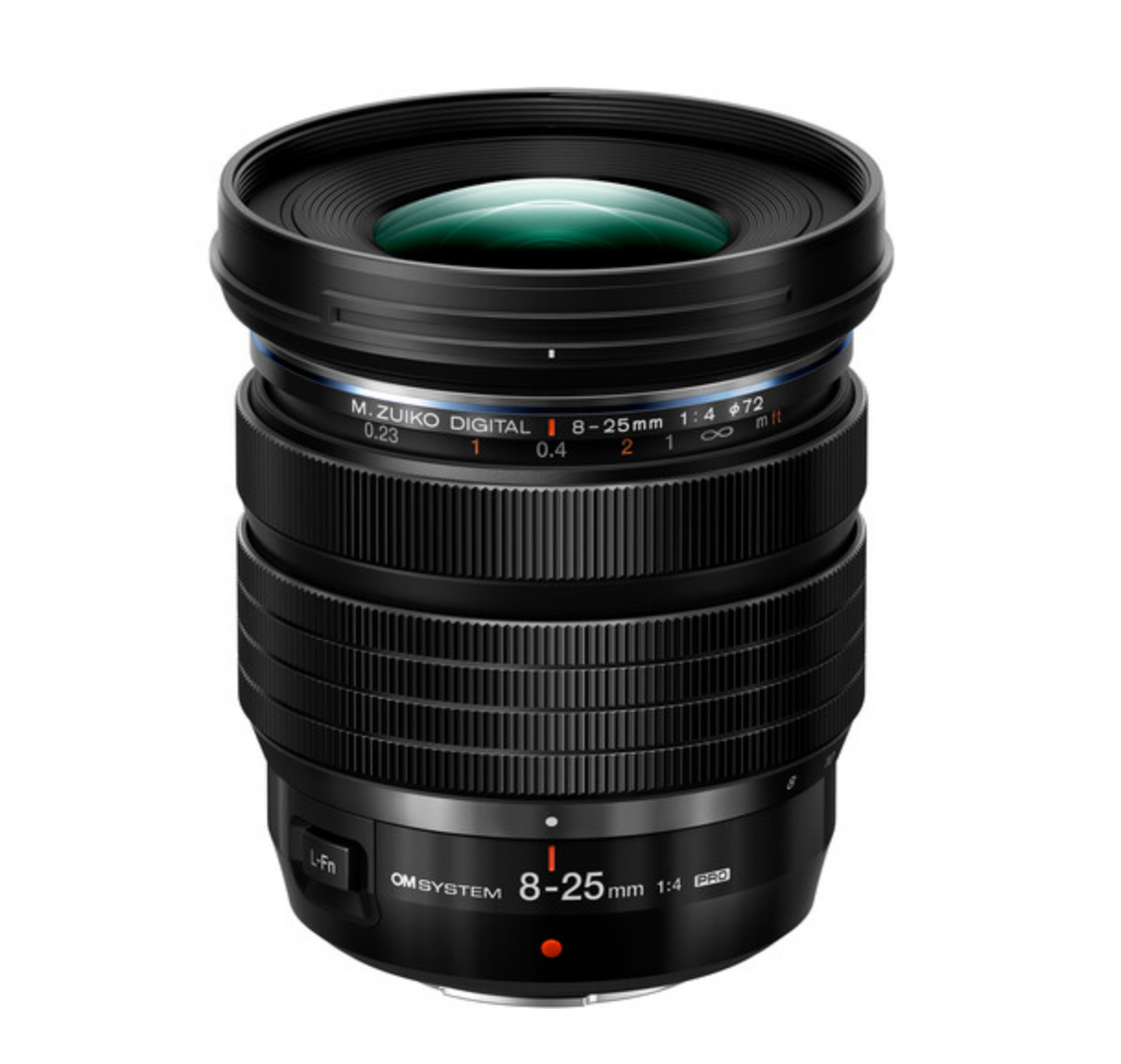 OM System M.Zuiko Digital ED 8-25MM F4.0 PRO Lens
