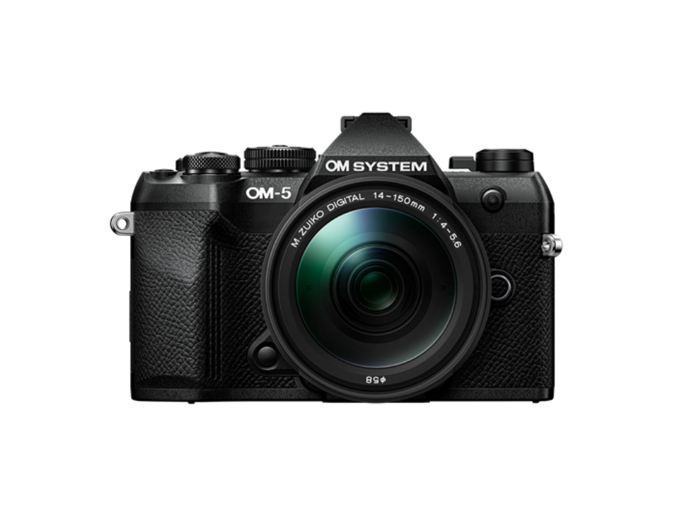OM SYSTEM OM-5 Mark II Black w/ M.ZUIKO DIGITAL 14-150mm f4.0-5.6 II