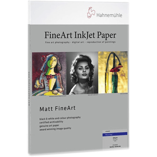 Shop Hahnemuhle Photo Rag 308gsm 13" x 19" 25 Sheets by Hahnemuhle at Nelson Photo & Video
