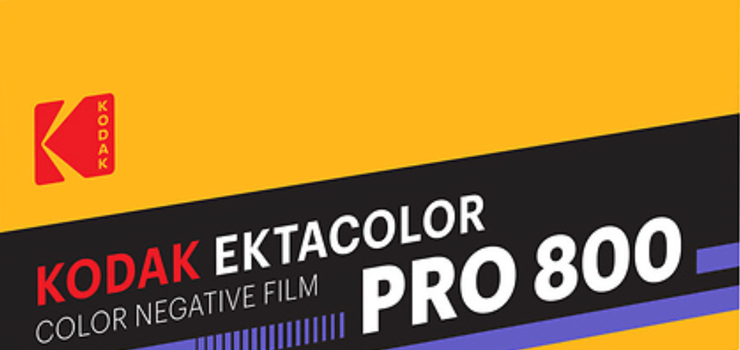 Kodak Eastman Ektacolor Pro 800 Color Negative Film (120 Roll Film)