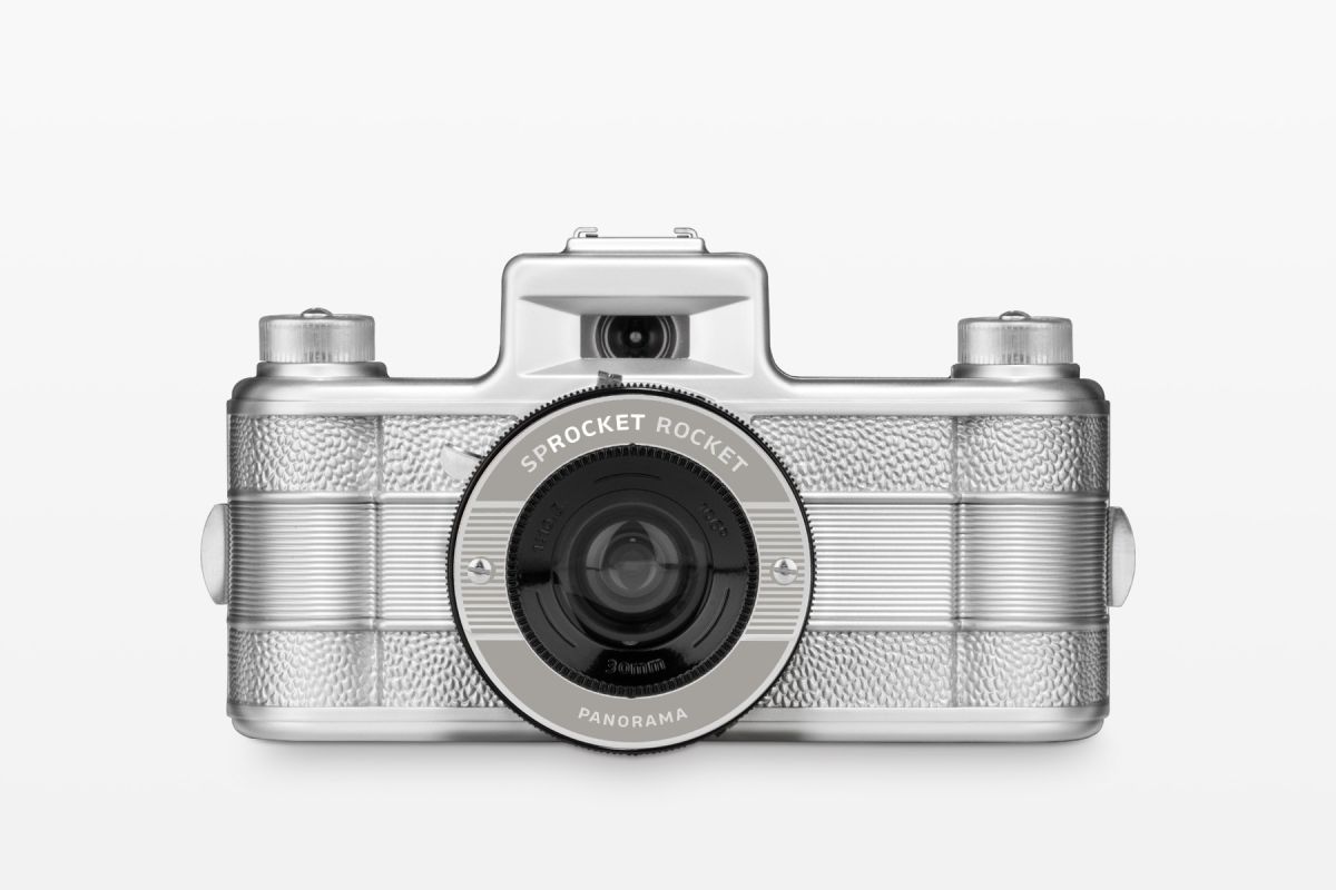 Lomography Sprocket Rocket 35 mm Panoramic Camera Starlight