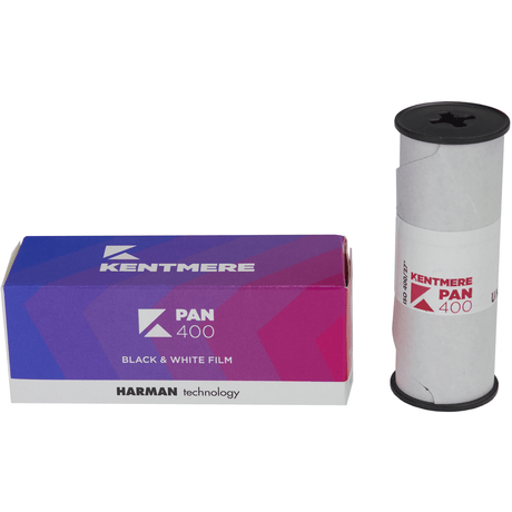 Shop Kentmere Pan 400 Black and White Negative Film (120 Roll Film) by Kentmere at Nelson Photo & Video