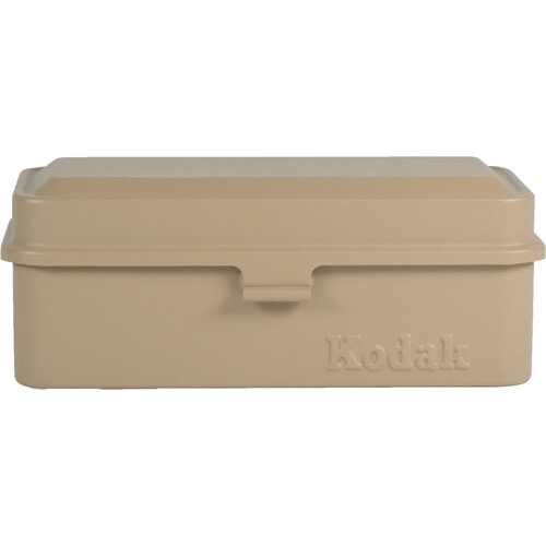 Shop Kodak Steel 120/135mm Film Case (Beige Lid/Beige Body) by Kodak at Nelson Photo & Video