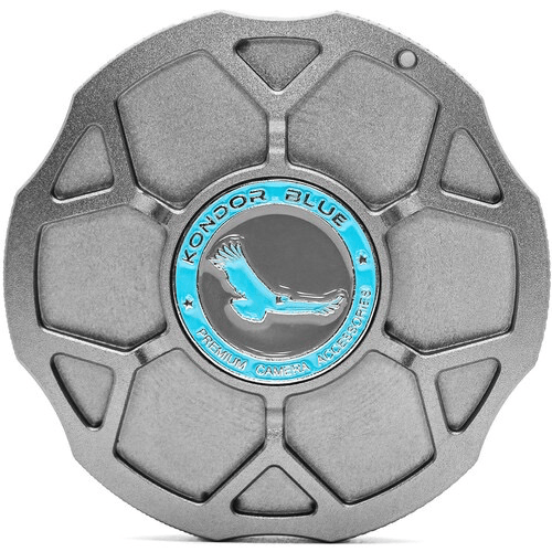 Shop Kondor Blue Aluminum Body Cap for Canon RF Mount Cameras (Space Gray) by KONDOR BLUE at Nelson Photo & Video