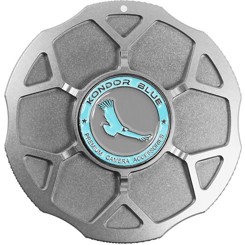 Shop Kondor Blue Aluminum Body Cap for Nikon Z-Mount Cameras (Space Gray) by KONDOR BLUE at Nelson Photo & Video