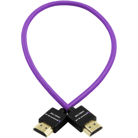 Kondor Blue High-Speed HDMI Cable (Purple, 18") - Nelson Photo & Video