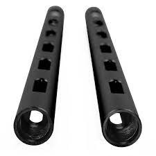 Shop Kondor Blue PPSH 15mm Rods (Pair, Black, 12") by KONDOR BLUE at Nelson Photo & Video