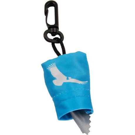 Kondor Bluw Microfiber Lens Wipe Cloth with Pouch and Clip - Nelson Photo & Video