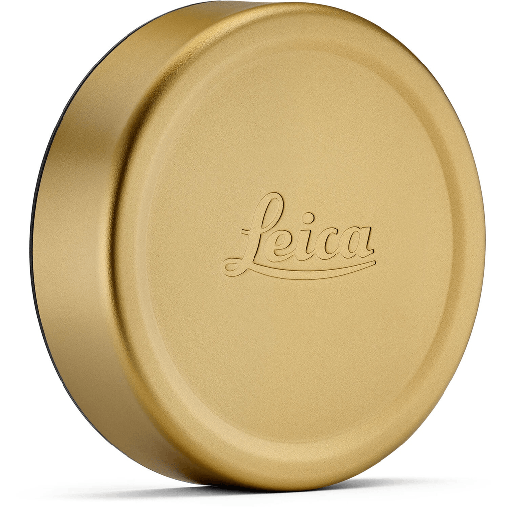 Leica Lens Cap Q (Brass, Blasted Finish) - Nelson Photo & Video