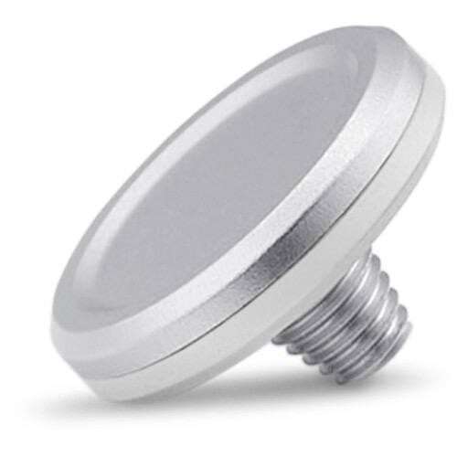 Leica Soft Release Button (Aluminum, Silver) - Nelson Photo & Video