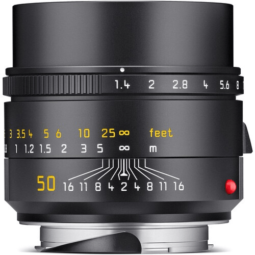 Leica Summilux-M 50 f/1.4 APSH. (Black) - Nelson Photo & Video