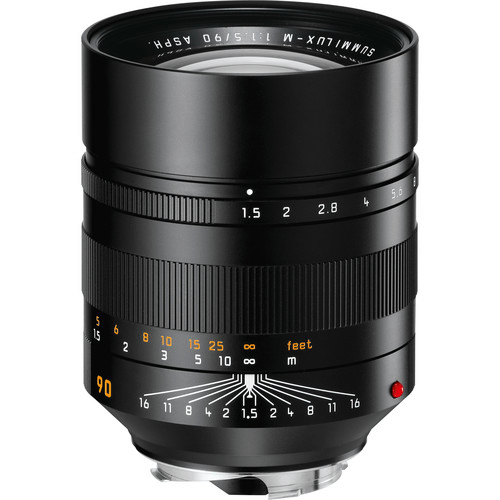 Shop Leica Summilux-M 90mm f/1.5 ASPH. Lens by Leica at Nelson Photo & Video