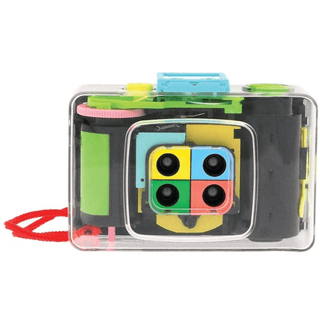 Shop Lomography ActionSampler Fixed Focus 4-Lens 35mm Viewfinder Camera Kit - Clear by lomography at Nelson Photo & Video