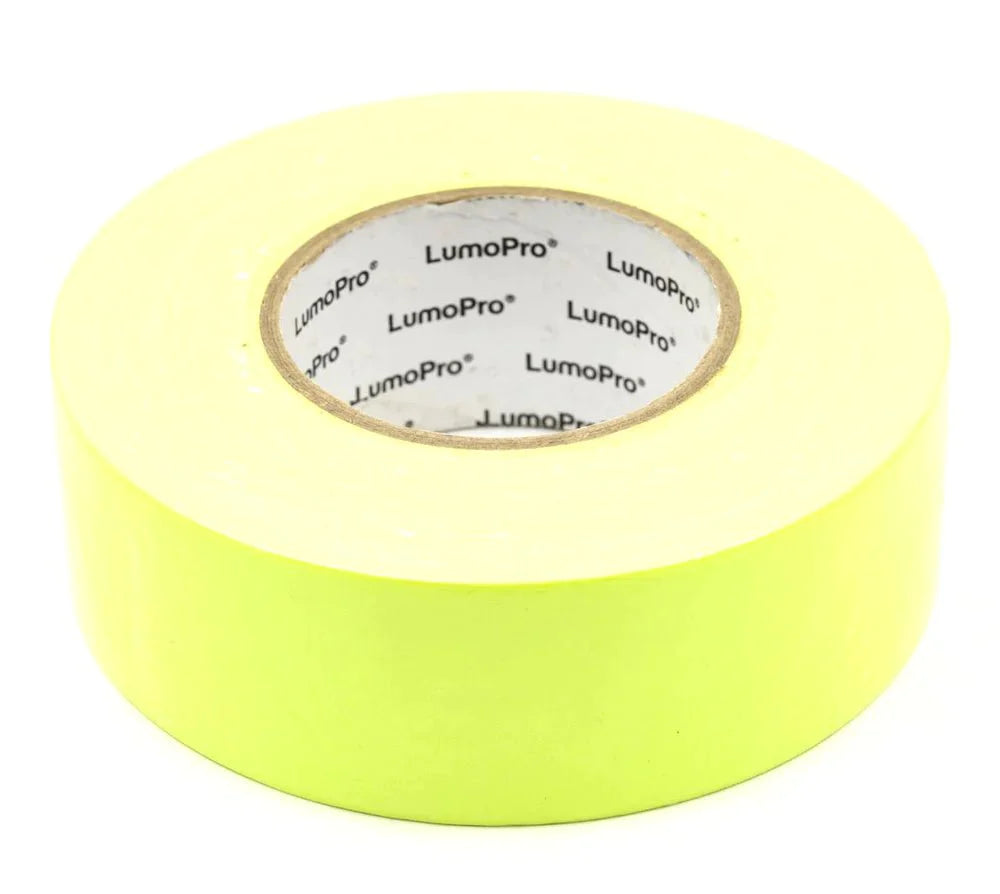 Lumopro Fluorescent Yellow 2” X 55yd Gaffer Tape - Nelson Photo & Video