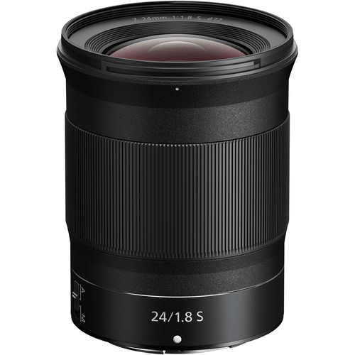 Shop Nikon NIKKOR Z 24mm f/1.8 S Lens by Nikon at Nelson Photo & Video
