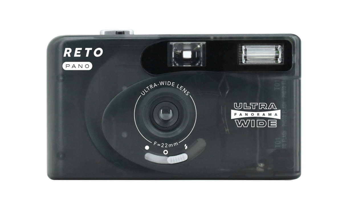 RETO PANO 35mm Camera (Sheer Black)