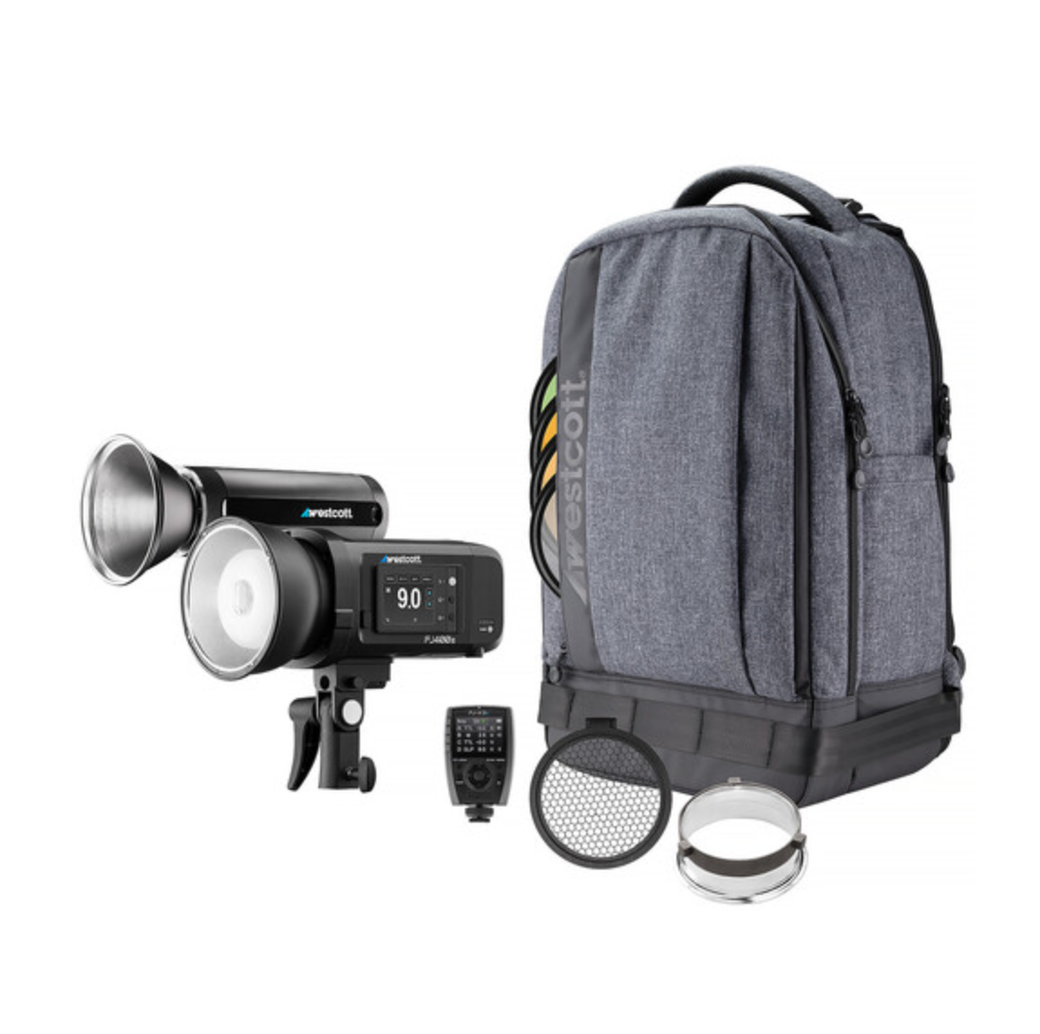 Westcott FJ Wireless 2-Light Portable Portrait Flash Kit with FJ-X3 S Wireless Trigger for Sony Cameras